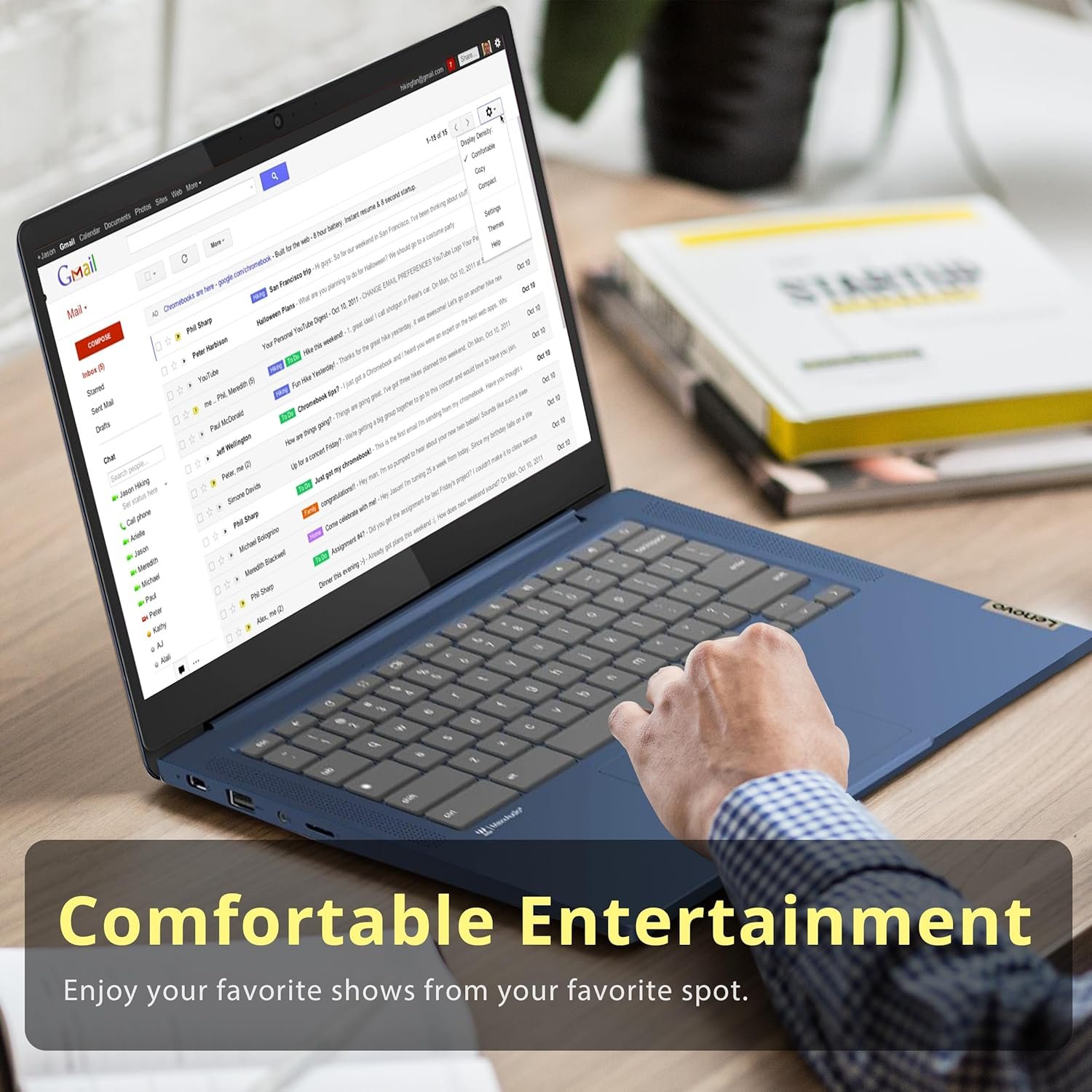 Lenovo IdeaPad Slim 3 Chromebook: Powerful Touchscreen & Storage! - Image 8