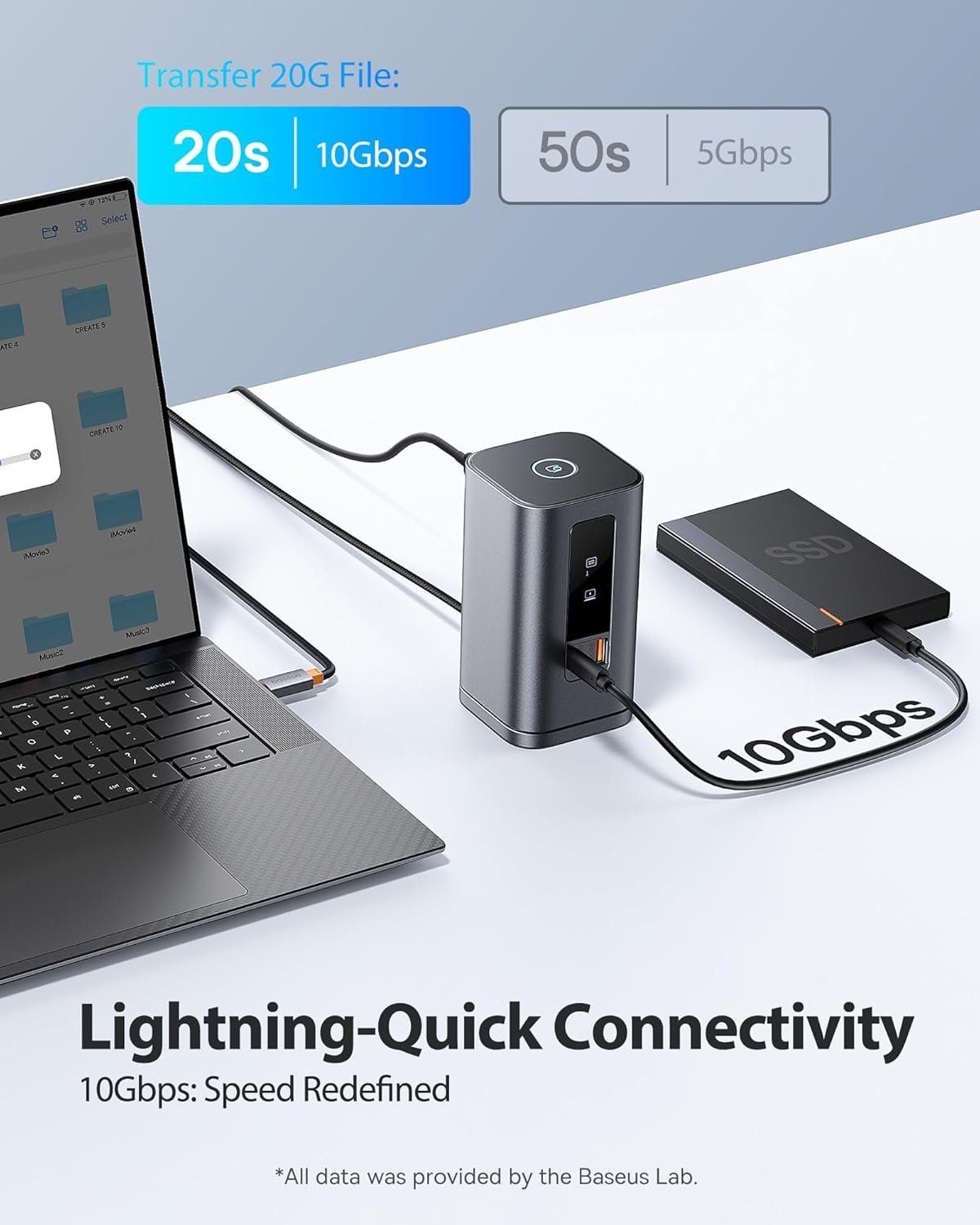 Unlock Power: Baseus Spacemate 11-in-1 Docking Station - Image 5
