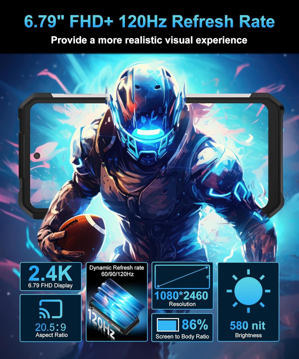 8849 Tank 2 Pro: Unlocked Rugged Phone with Projector & 1TB! - Image 9