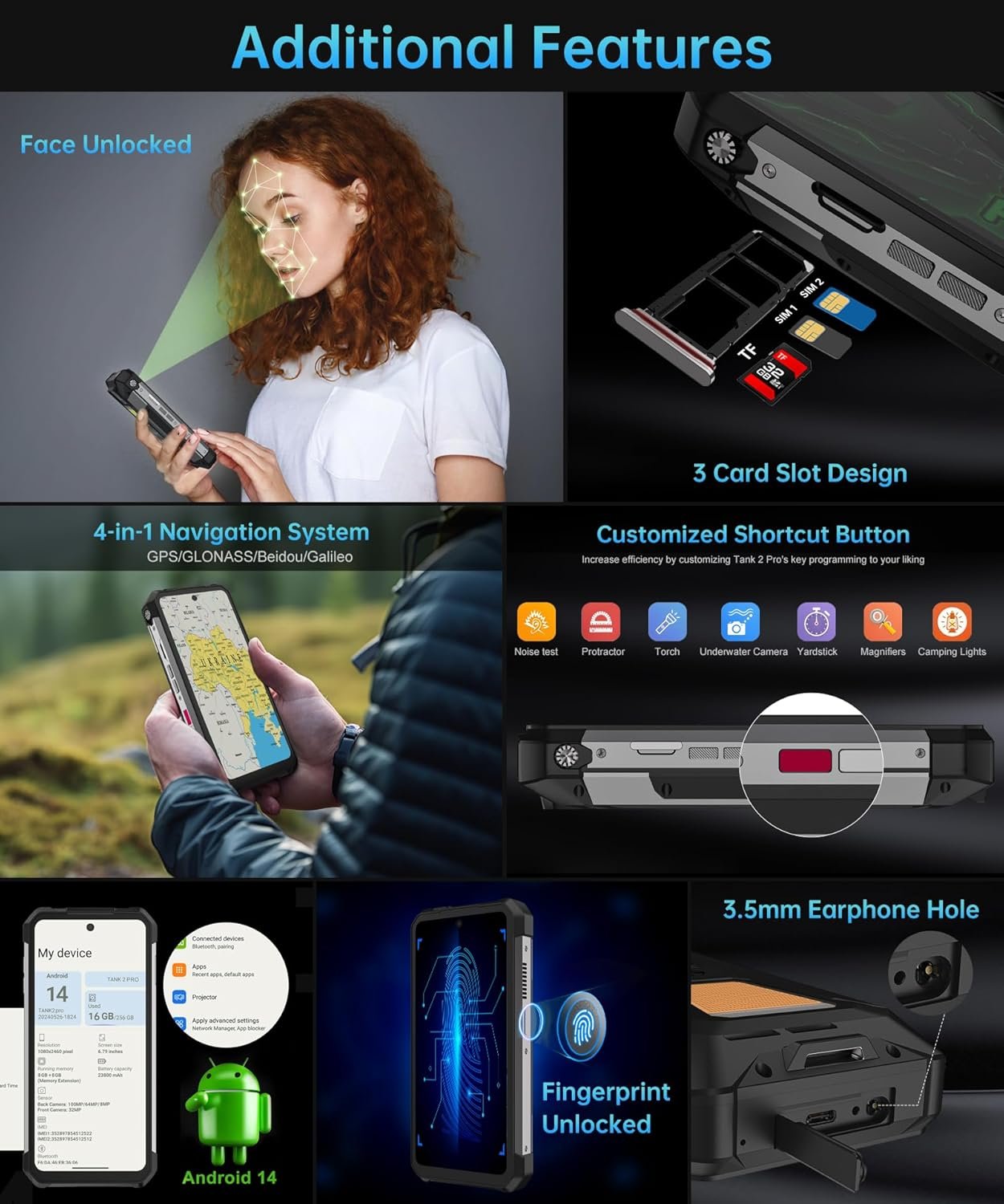 8849 Tank 2 Pro: Unlocked Rugged Phone with Projector & 1TB! - Image 10