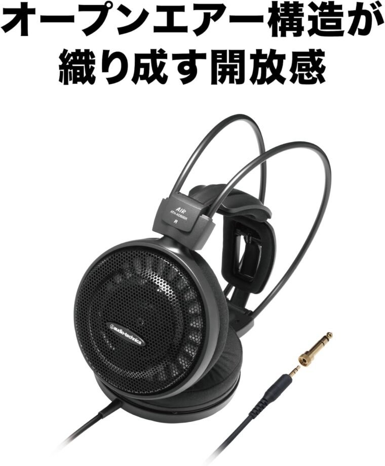 “Experience Comfort & Sound: Audio-Technica ATH-AD500X Headphones” - Image 3