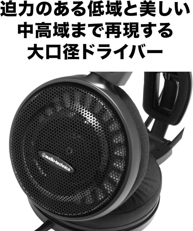 “Experience Comfort & Sound: Audio-Technica ATH-AD500X Headphones” - Image 4
