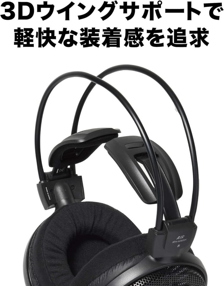 “Experience Comfort & Sound: Audio-Technica ATH-AD500X Headphones” - Image 5