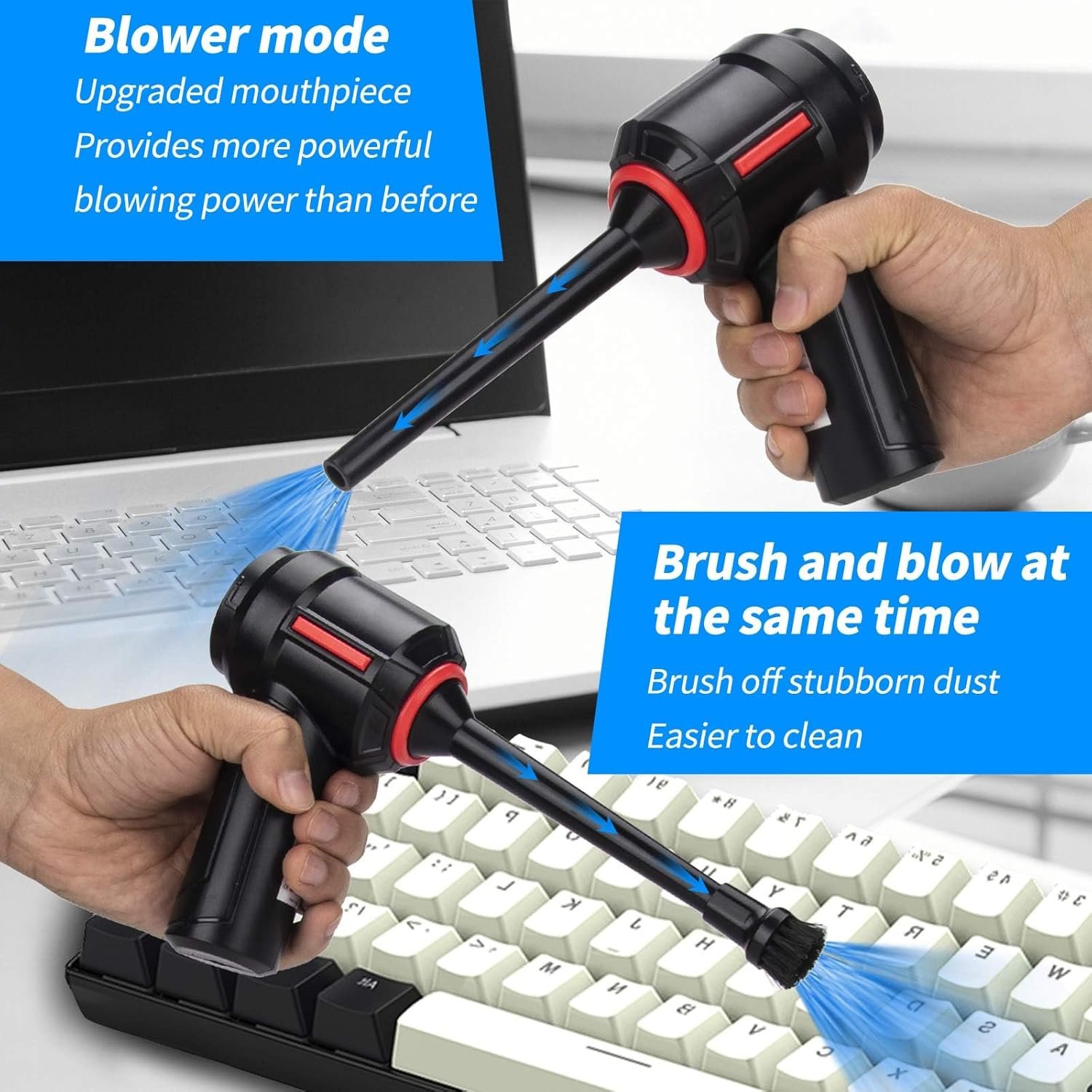 Revive Your Tech: Powerful Cordless Air Duster for Keyboards! - Image 3