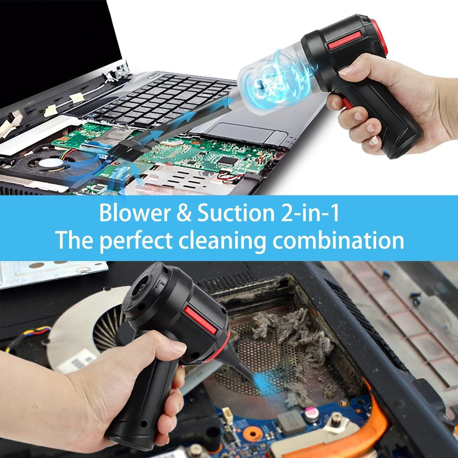 Revive Your Tech: Powerful Cordless Air Duster for Keyboards! - Image 4