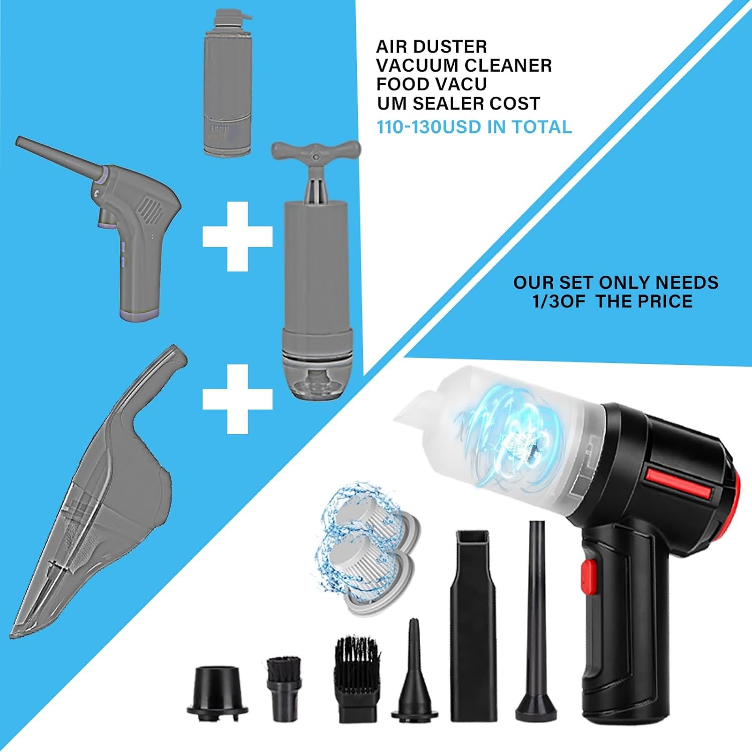 Revive Your Tech: Powerful Cordless Air Duster for Keyboards! - Image 6