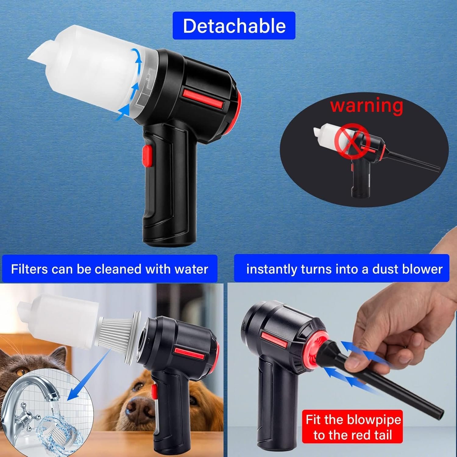 Revive Your Tech: Powerful Cordless Air Duster for Keyboards! - Image 7