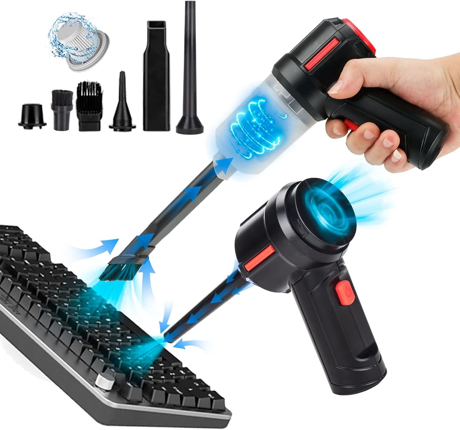 Revive Your Tech: Powerful Cordless Air Duster for Keyboards! - Image 9