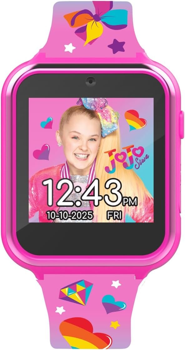 Accutime Kids JoJo Siwa Smart Watch: Fun Learning & Selfies! - Image 3