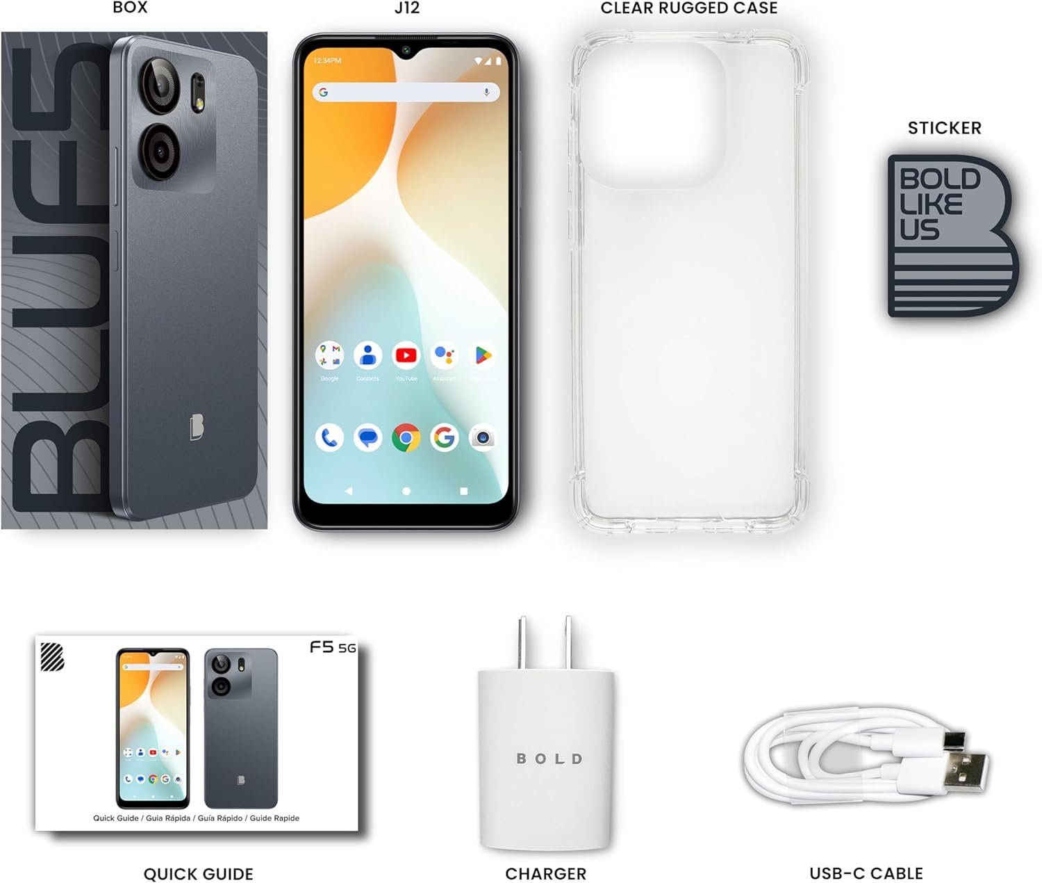 BLU F5 5G (2024): All-Day Battery & Dual 50MP Cameras! - Image 8