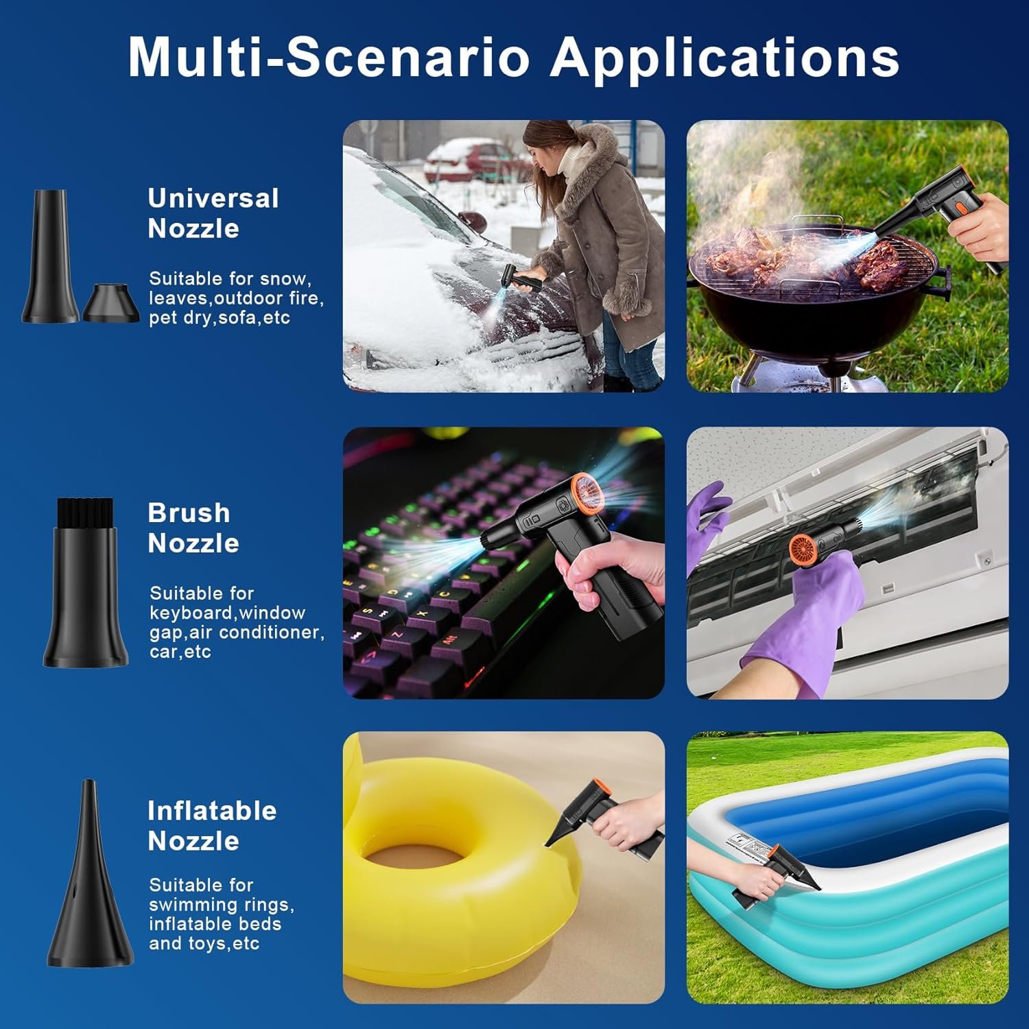 Revolutionary Compressed Air Duster: 130K RPM, Cordless & Rechargeable! - Image 5