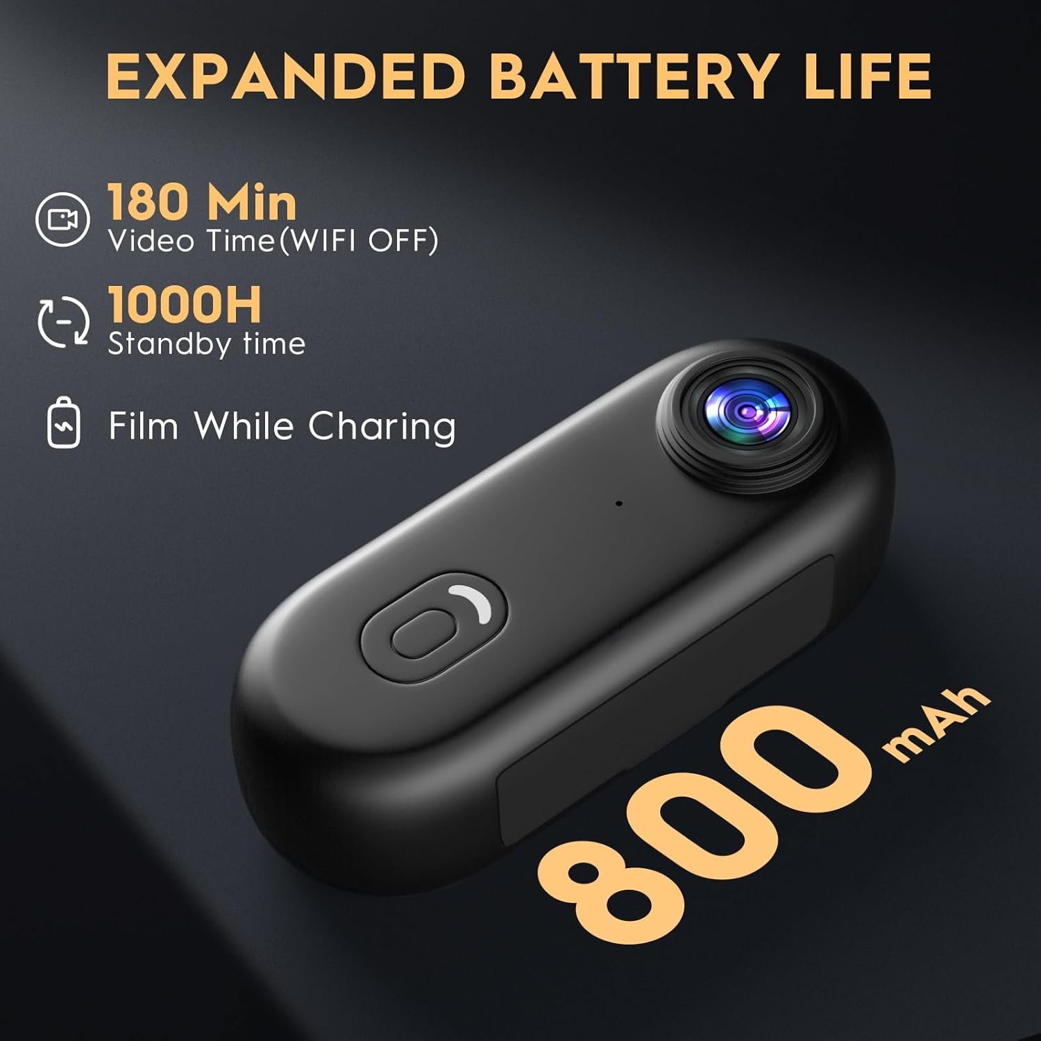 1080P Action Camera: Capture Adventure with Magnetic Accessories! - Image 3