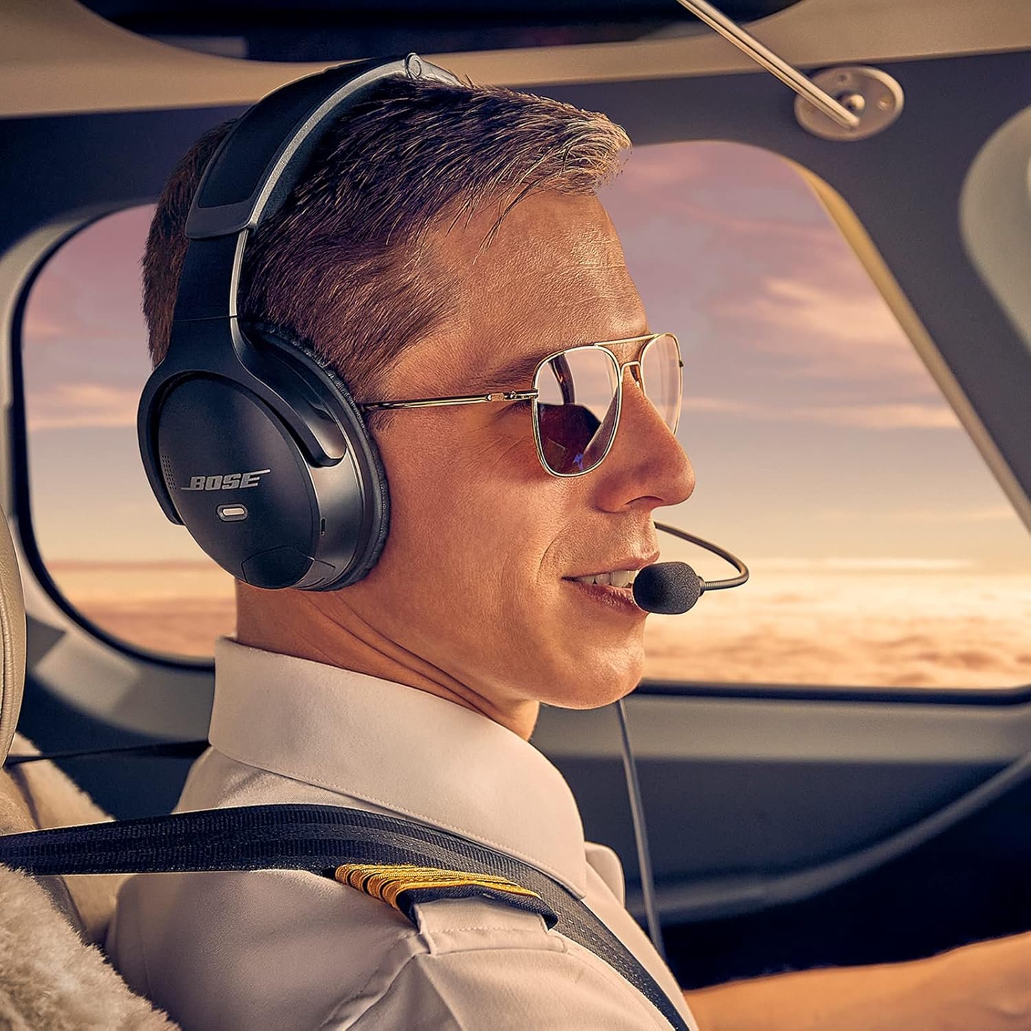 Bose A30 Aviation Headset: Lightweight, Bluetooth, & Noise Cancelling - Image 8