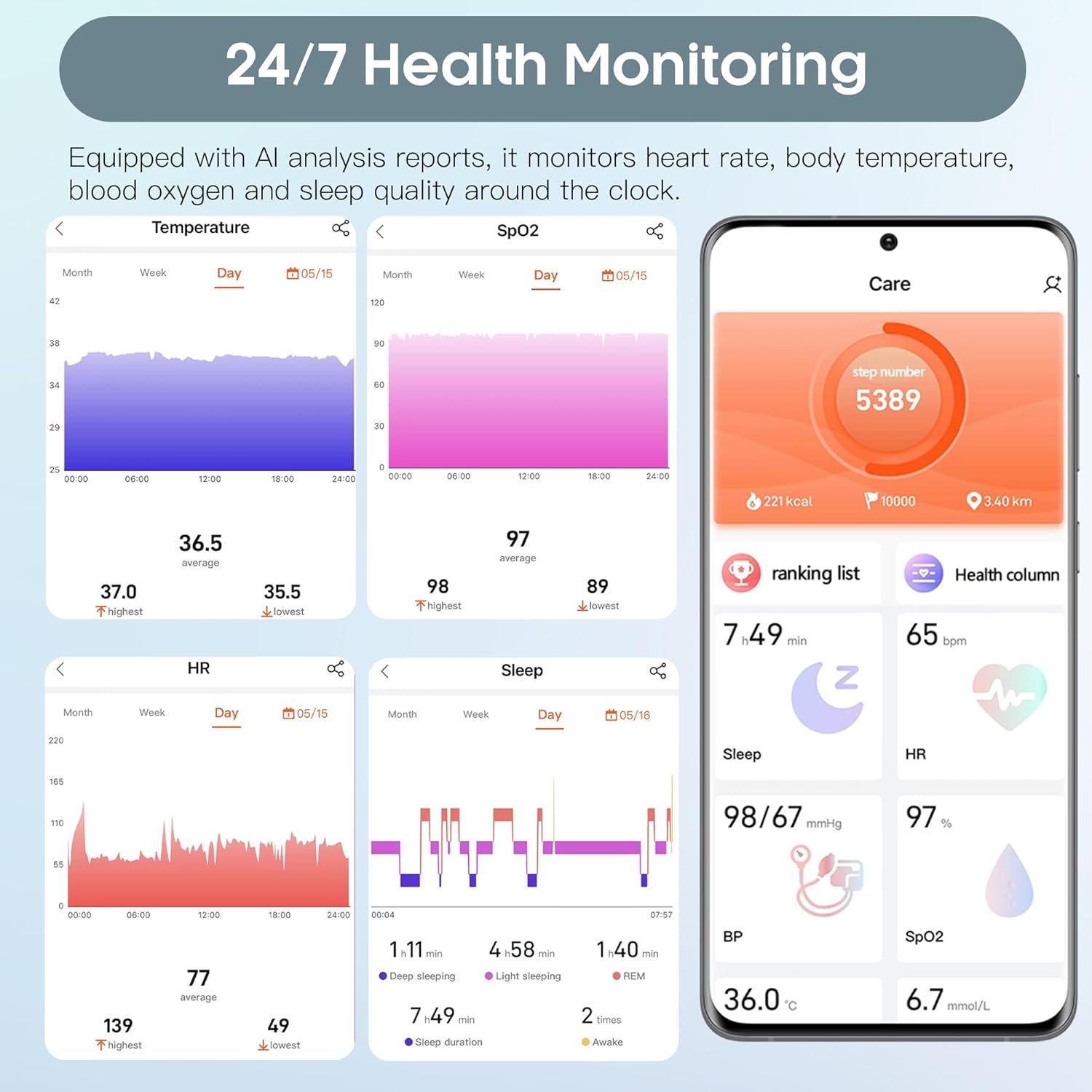 Revolutionary Blood Pressure Smart Watch: Health Tracking Redefined! - Image 5