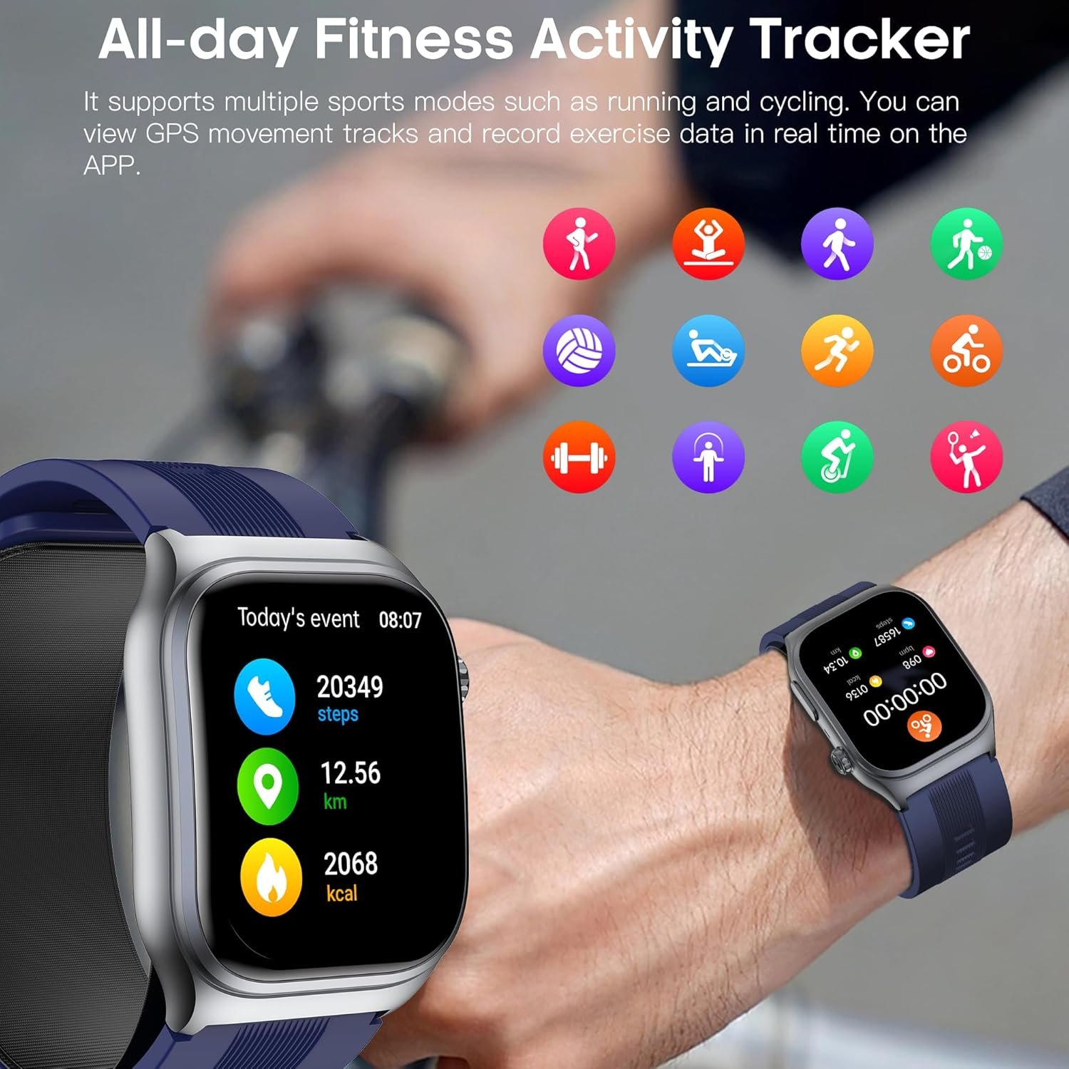Revolutionary Blood Pressure Smart Watch: Health Tracking Redefined! - Image 7