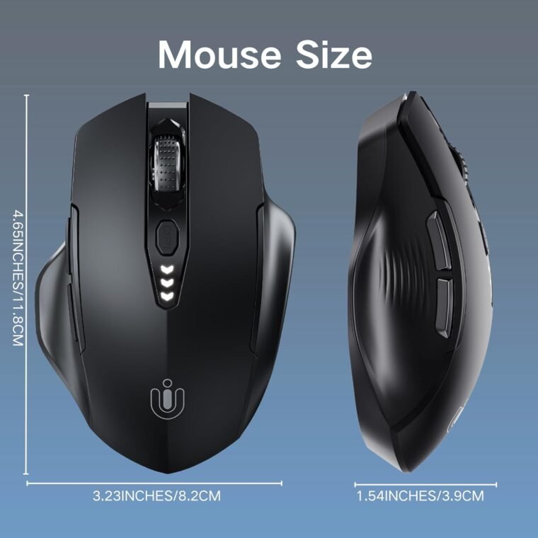 Upgrade Your Game: Ergonomic Wireless Mouse with 4 DPI Levels! - Image 7