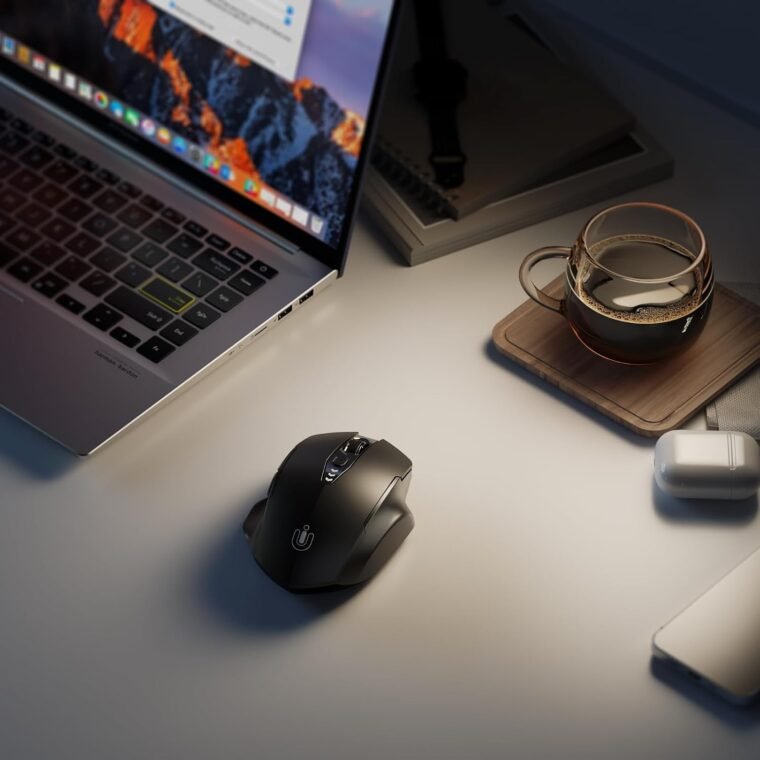 Upgrade Your Game: Ergonomic Wireless Mouse with 4 DPI Levels! - Image 8