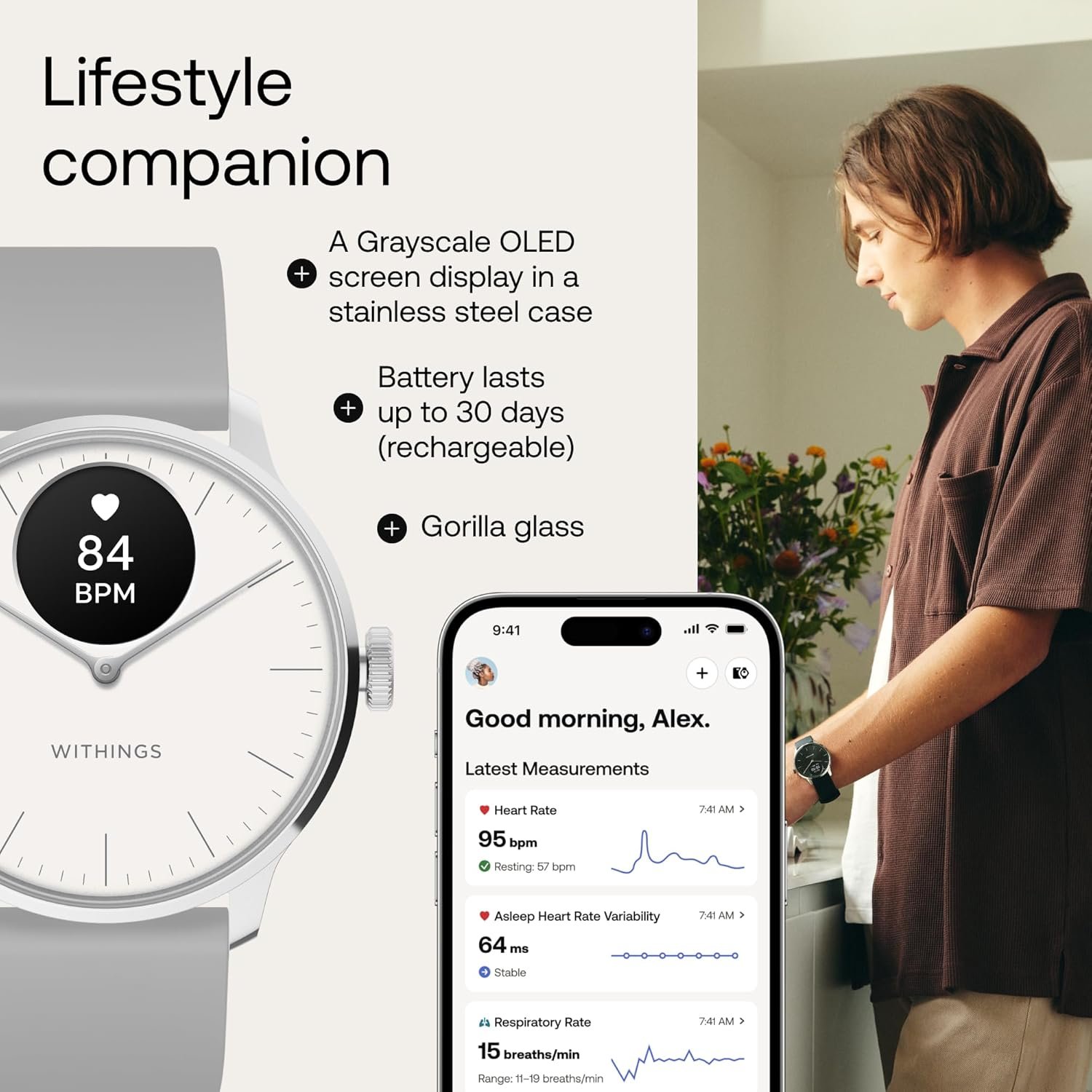 Unlock Wellness: Withings ScanWatch Light - Your Ultimate Hybrid! - Image 3