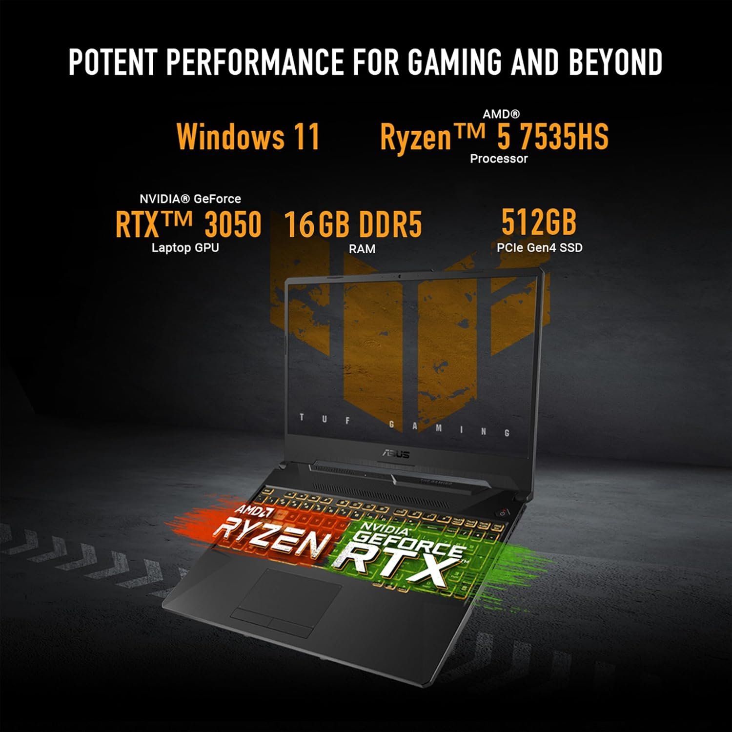 Unleash Gaming Power: ASUS TUF A15 with RTX 3050! - Image 3