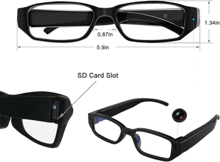 Capture Adventure: HD 1080P Smart Camera Glasses! - Image 6