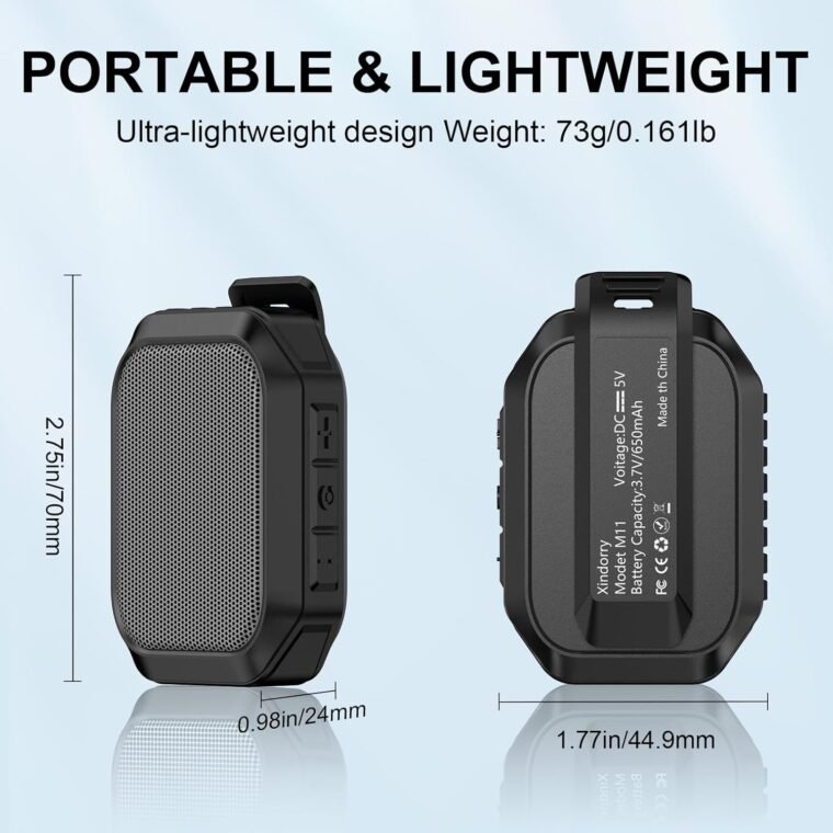 Ultimate Clip-On Bluetooth Speaker: Waterproof & Portable Fun! - Image 5