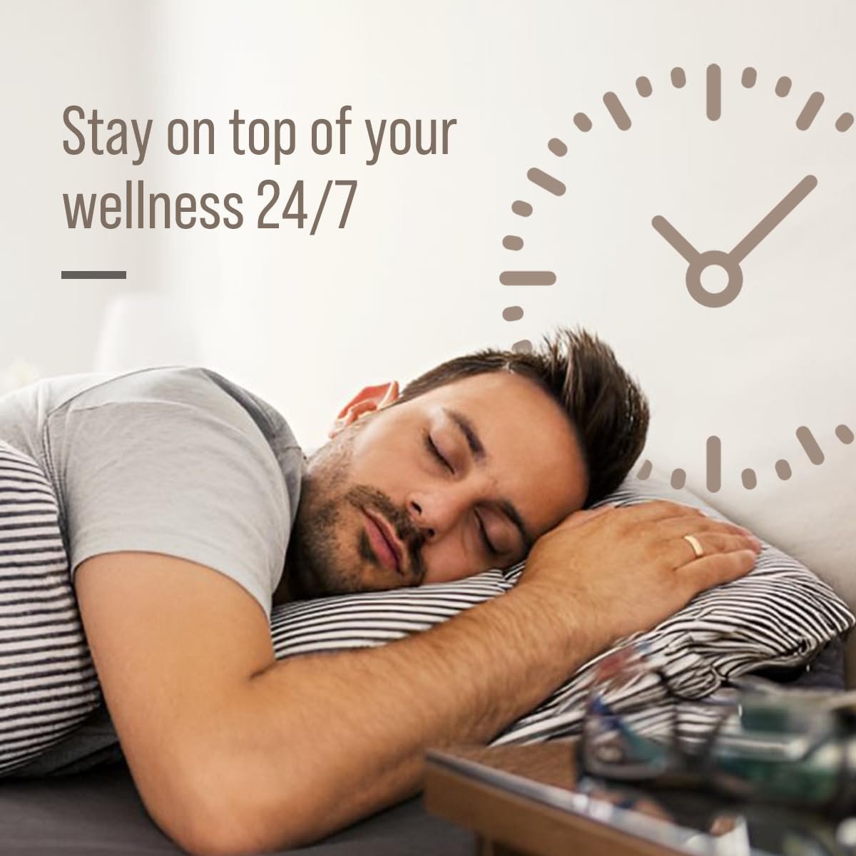 Herz P1 Smart Ring: 24/7 Health Tracker for All, No Subscription! - Image 8
