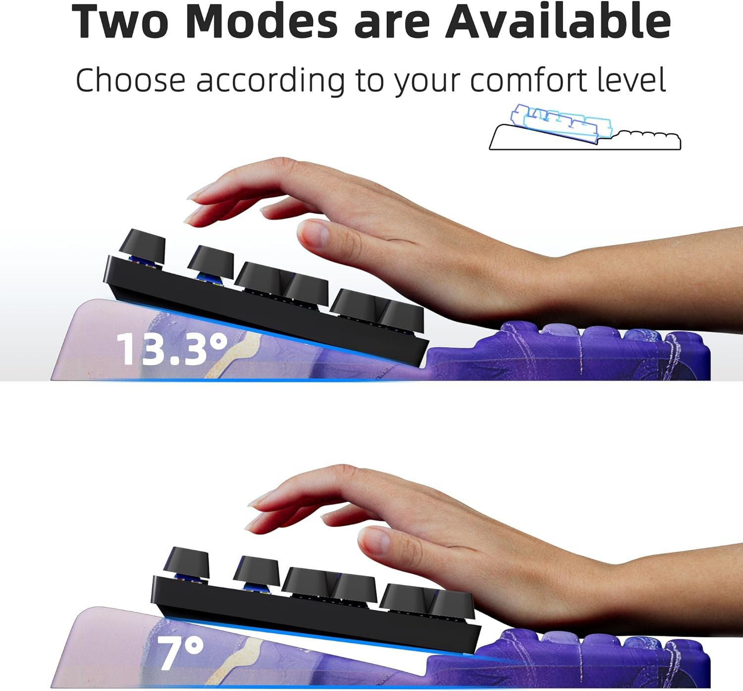 Ospelelf Ergonomic Keyboard Stand: Comfort & Function Combined! - Image 5