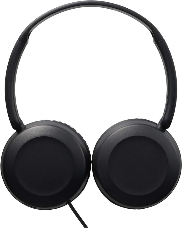 JVC HAS31MB: Lightweight On-Ear Headphones with Mic & Power! - Image 4