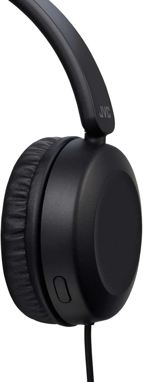JVC HAS31MB: Lightweight On-Ear Headphones with Mic & Power! - Image 5
