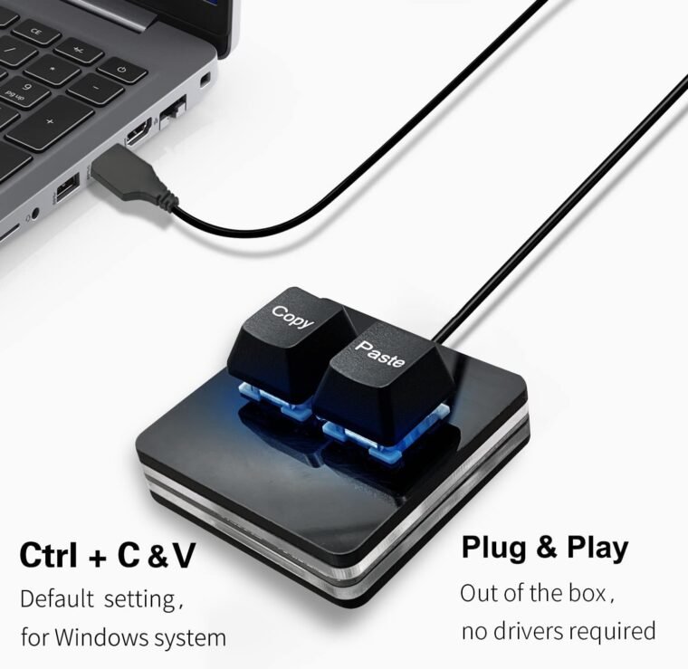 Unlock Gaming Bliss: SAYO OSU Hotswap RGB One-Handed Keyboard - Image 4