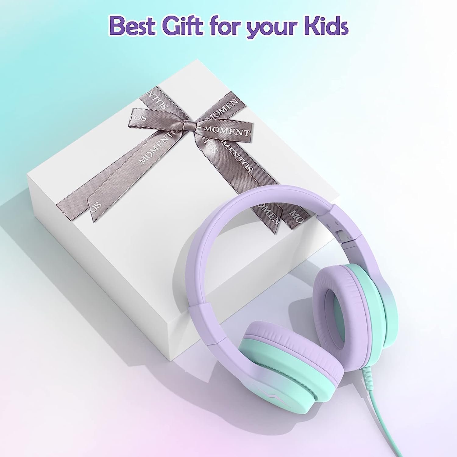 Kids Headphones: Safe, Stylish & Foldable with Mic! - Image 6