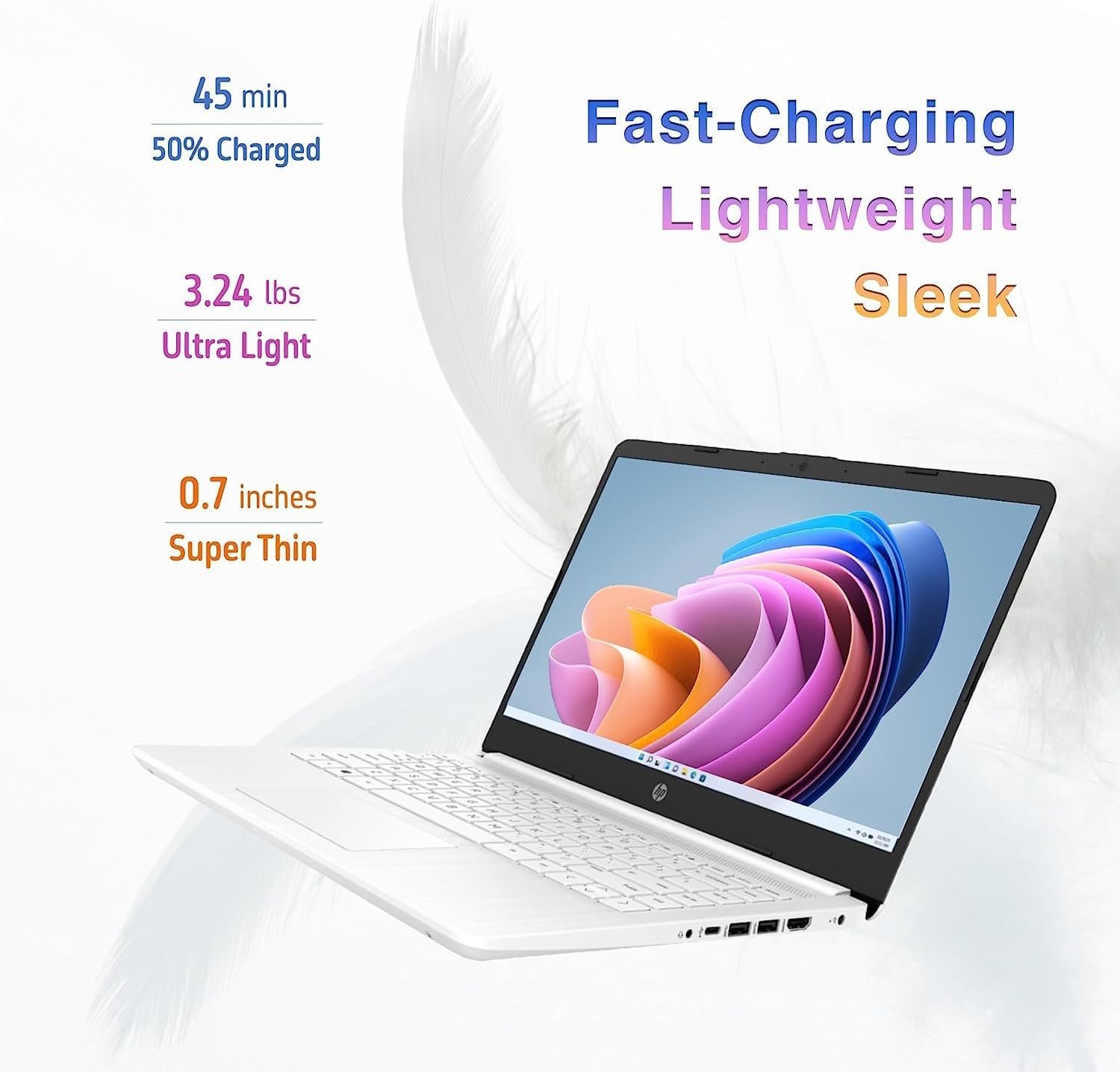 HP Stream 14: Lightweight Powerhouse with 16GB RAM & Office 365! - Image 5