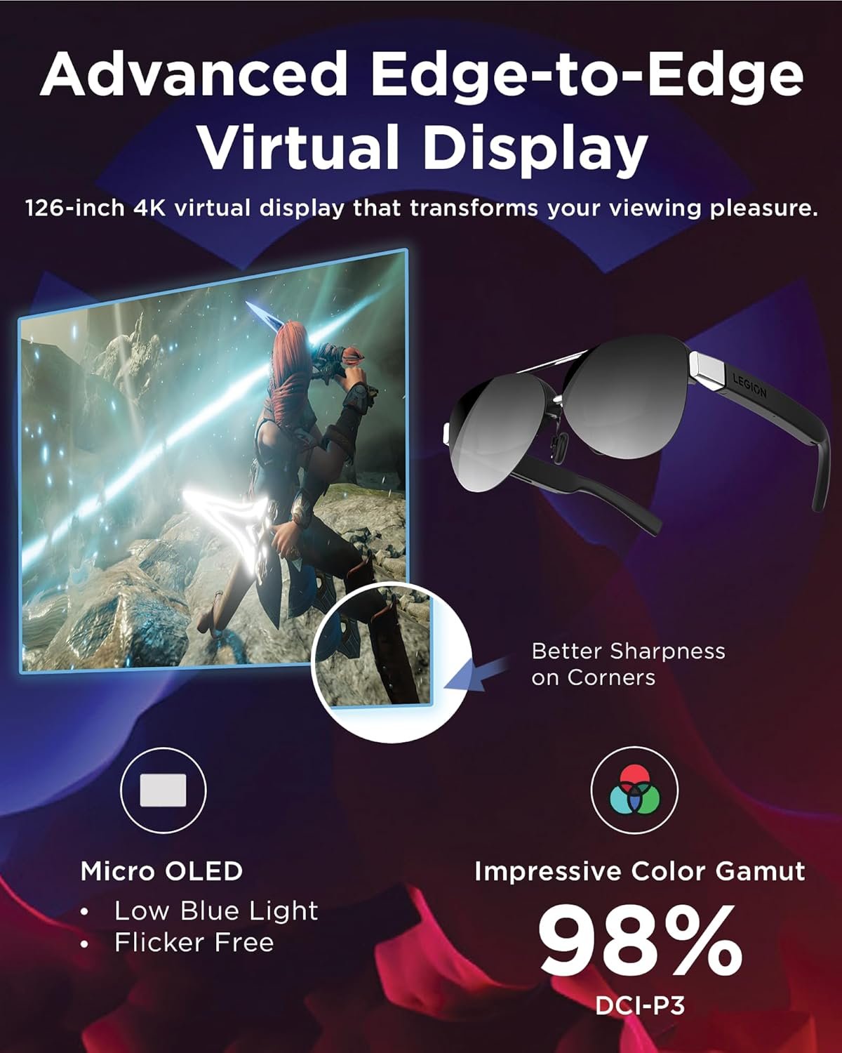 Experience Gaming Like Never Before with Lenovo Legion Glasses Gen 2! - Image 5