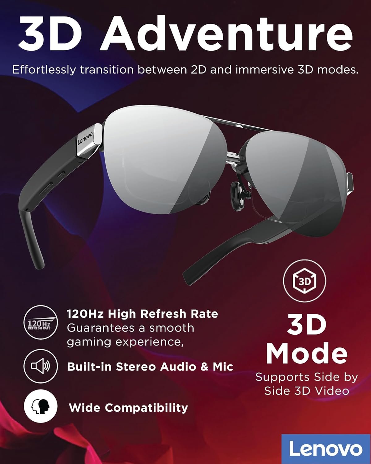 Experience Gaming Like Never Before with Lenovo Legion Glasses Gen 2! - Image 8