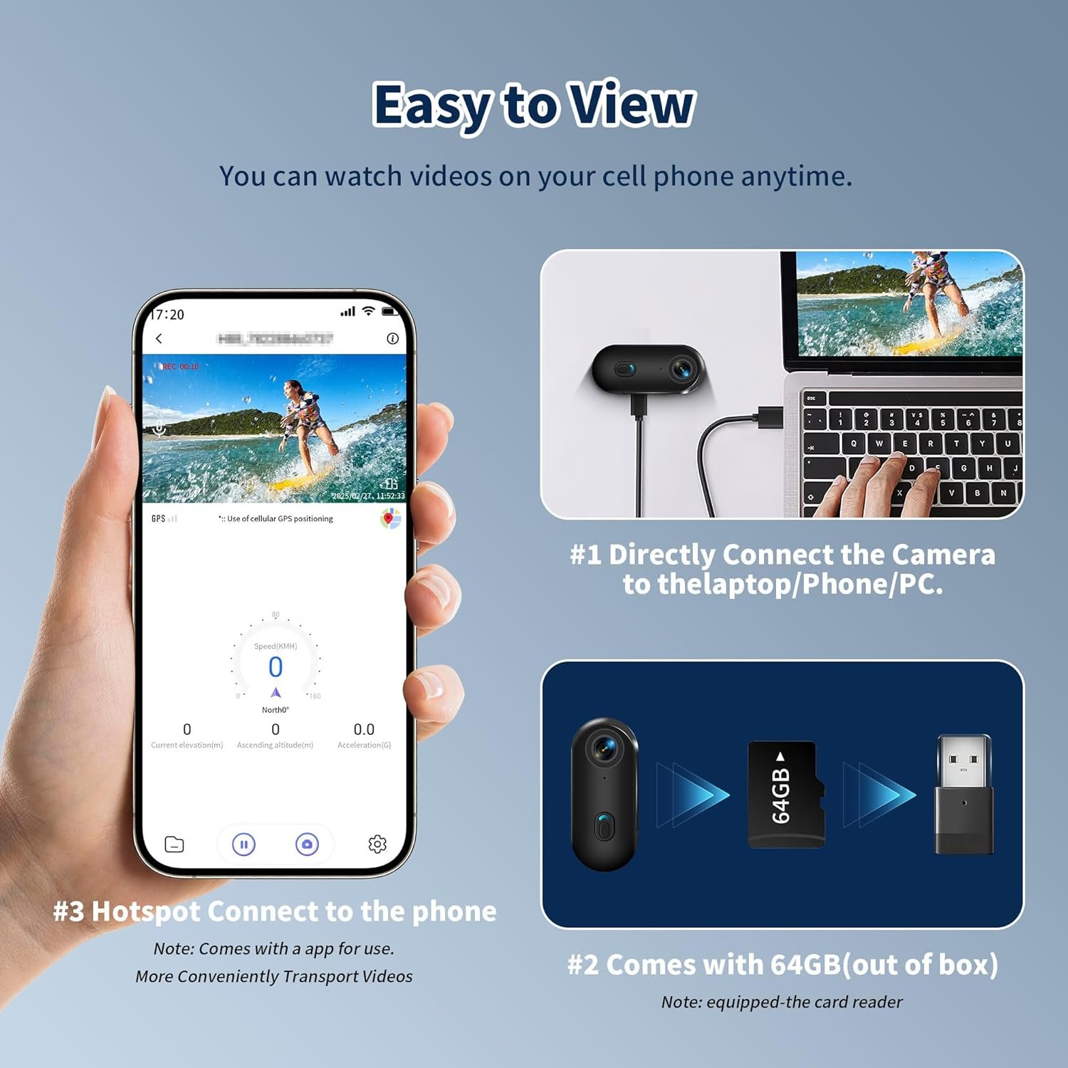 Revolutionary 4K Mini Body Camera: Compact Action Anywhere! - Image 8