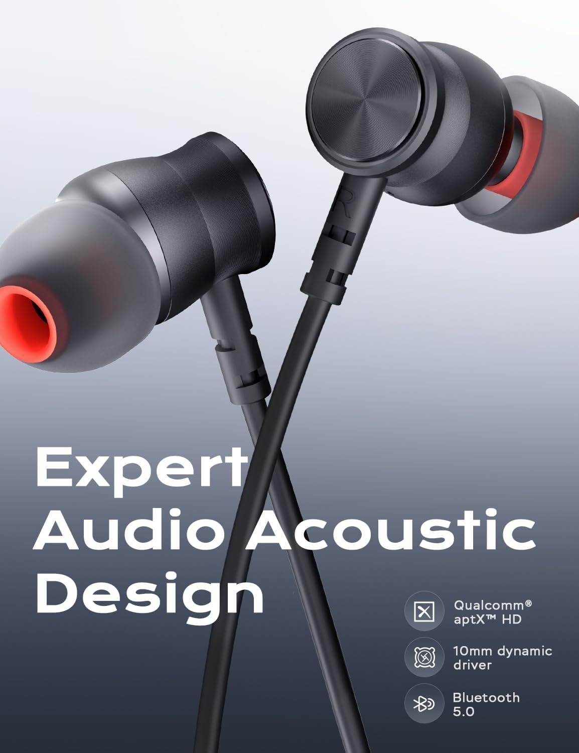 Unleash Sound: AptX-HD Bluetooth Headphones, 30Hrs Playtime! - Image 3