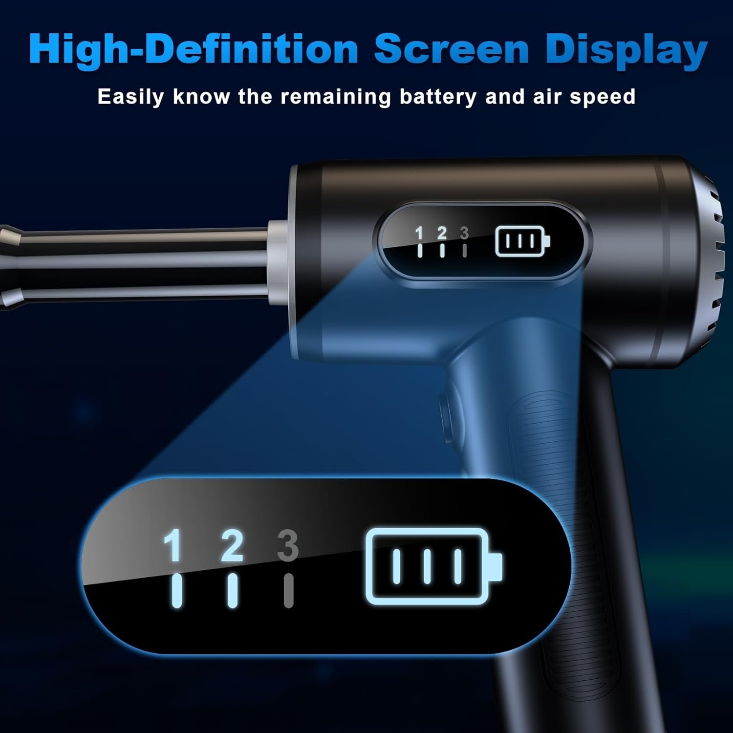 Ultimate Compressed Air Duster: 100k RPM & LED Light! - Image 5