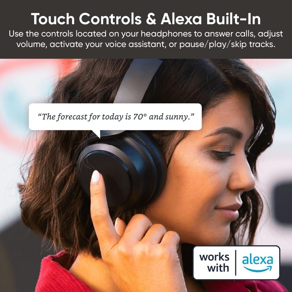 Wyze Noise Cancelling Headphones: HiFi Sound & Alexa Inside! - Image 4
