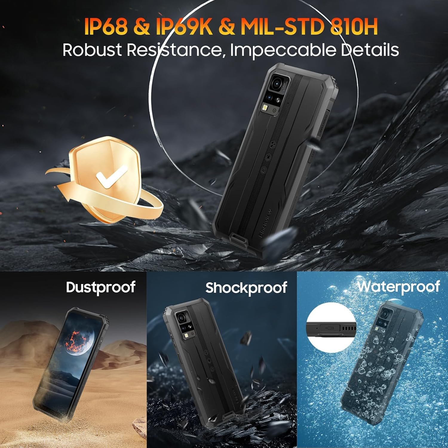 Blackview BV4800: Unlocked Rugged Phone with 5180mAh Battery! - Image 3