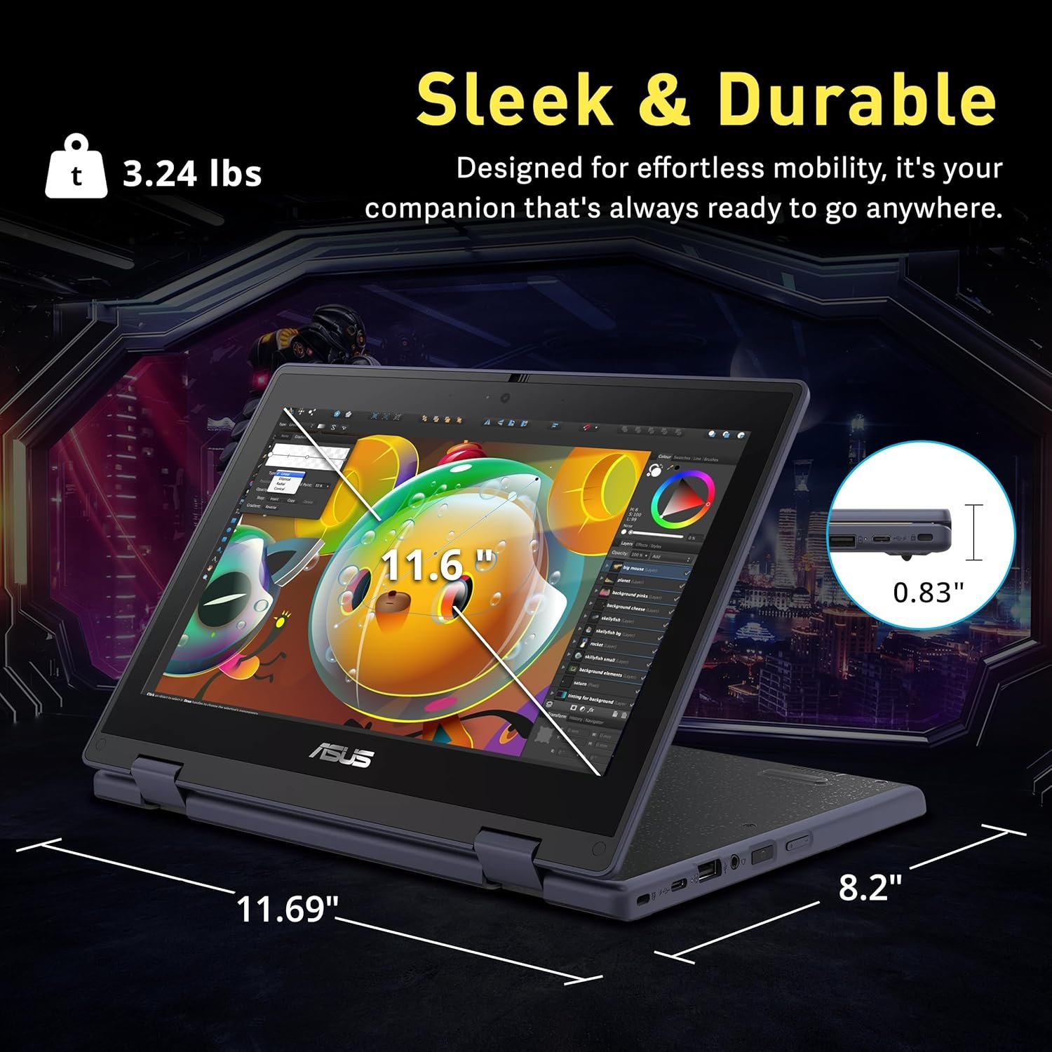 ASUS BR1102FGA: Rugged 2-in-1 Touchscreen Laptop Deals! - Image 9