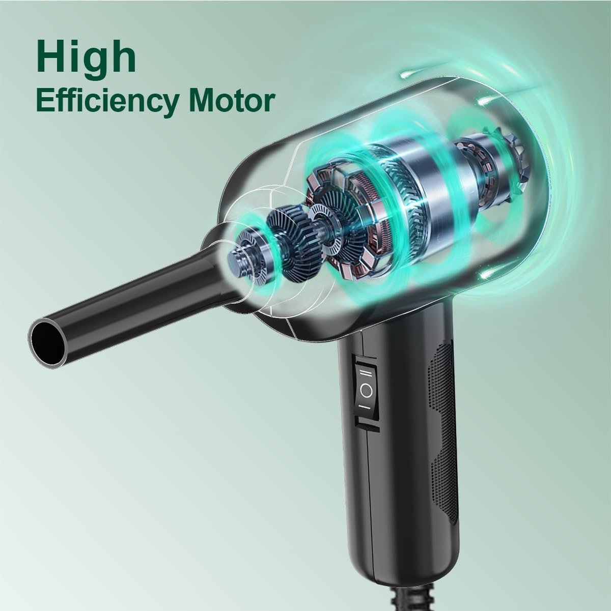 Max Power Air Duster: 5.74oz Electric Blower for PCs! - Image 6