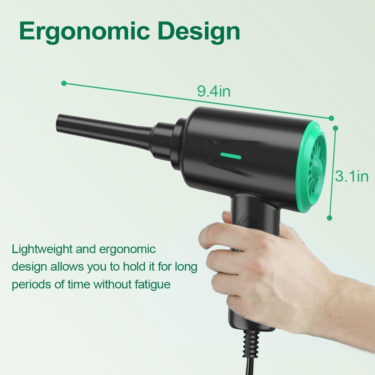 Max Power Air Duster: 5.74oz Electric Blower for PCs! - Image 8