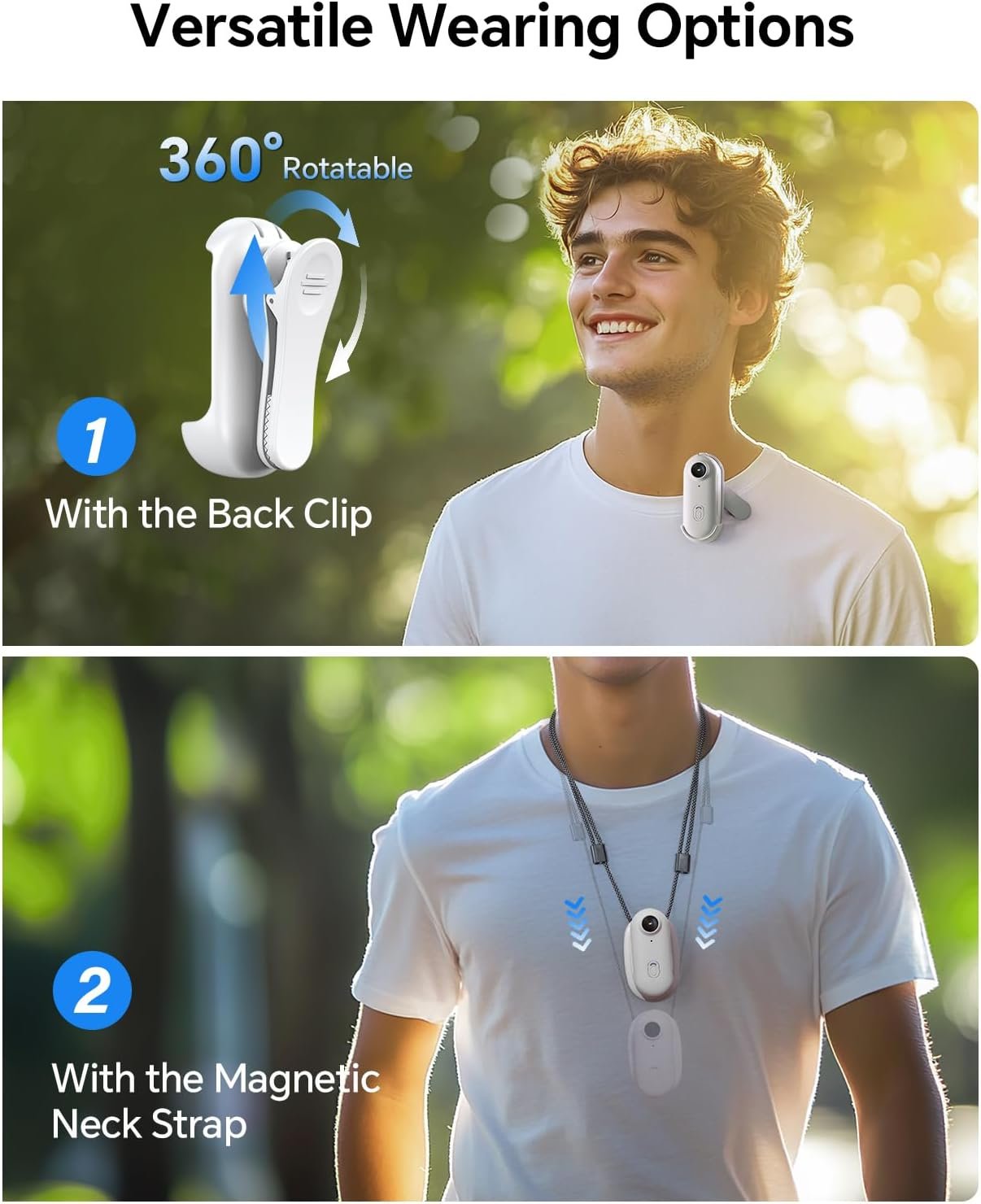 Capture Life: BOBLOV W4 2K Mini Body Camera, 64GB Magic! - Image 8