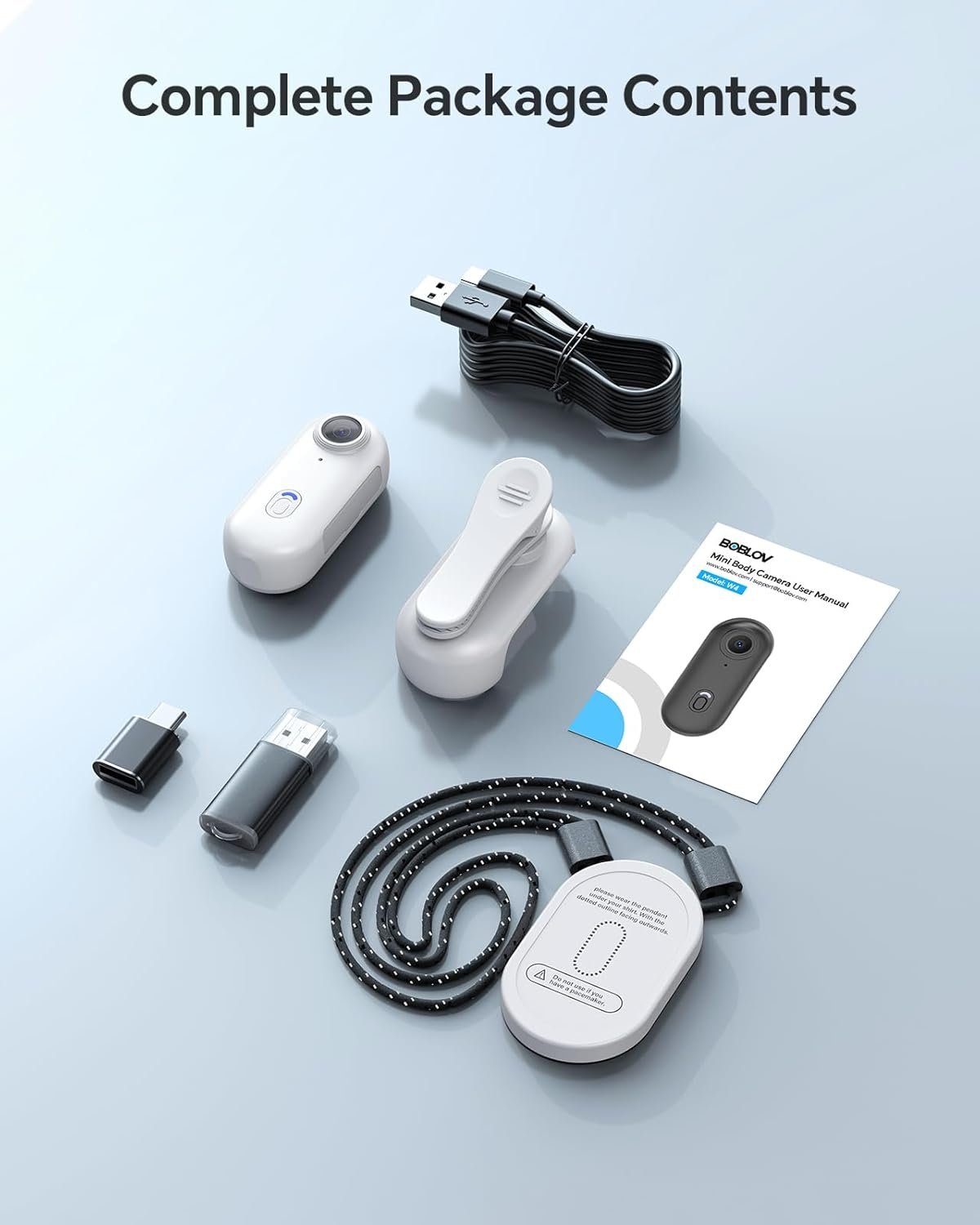 Capture Life: BOBLOV W4 2K Mini Body Camera, 64GB Magic! - Image 9