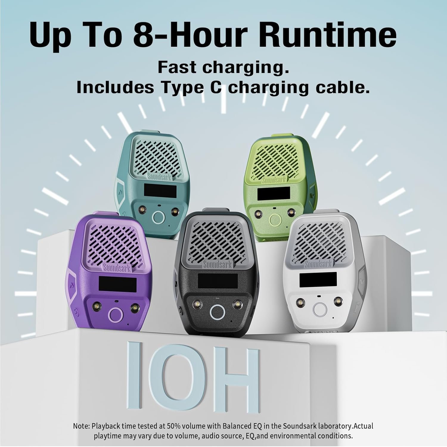 STAR1 Clip-on Waterproof Bluetooth Speaker: Light & Call Ready! - Image 7