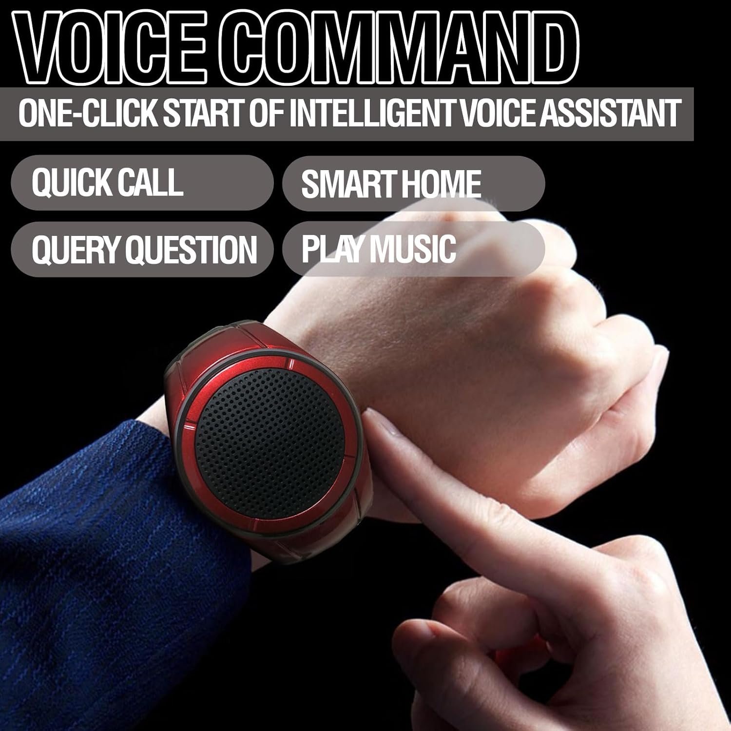 Frewico Bluetooth Speaker Watch: Music On the Go! - Image 8