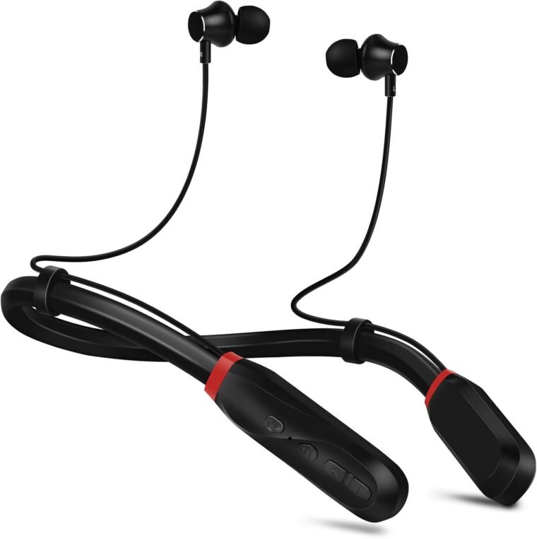 200H Neckband Bluetooth Headphones: Perfect for Sports & Work! - Image 2