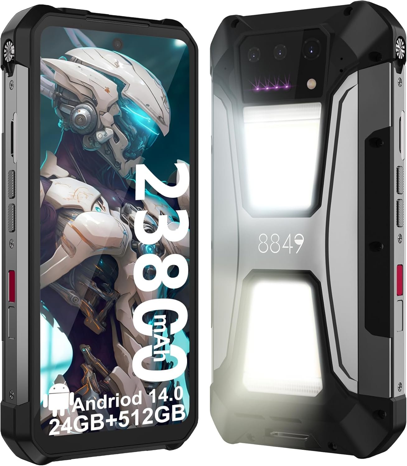 8849 Tank 2 Pro: Unlocked Rugged Phone with Projector & 1TB! - Image 2