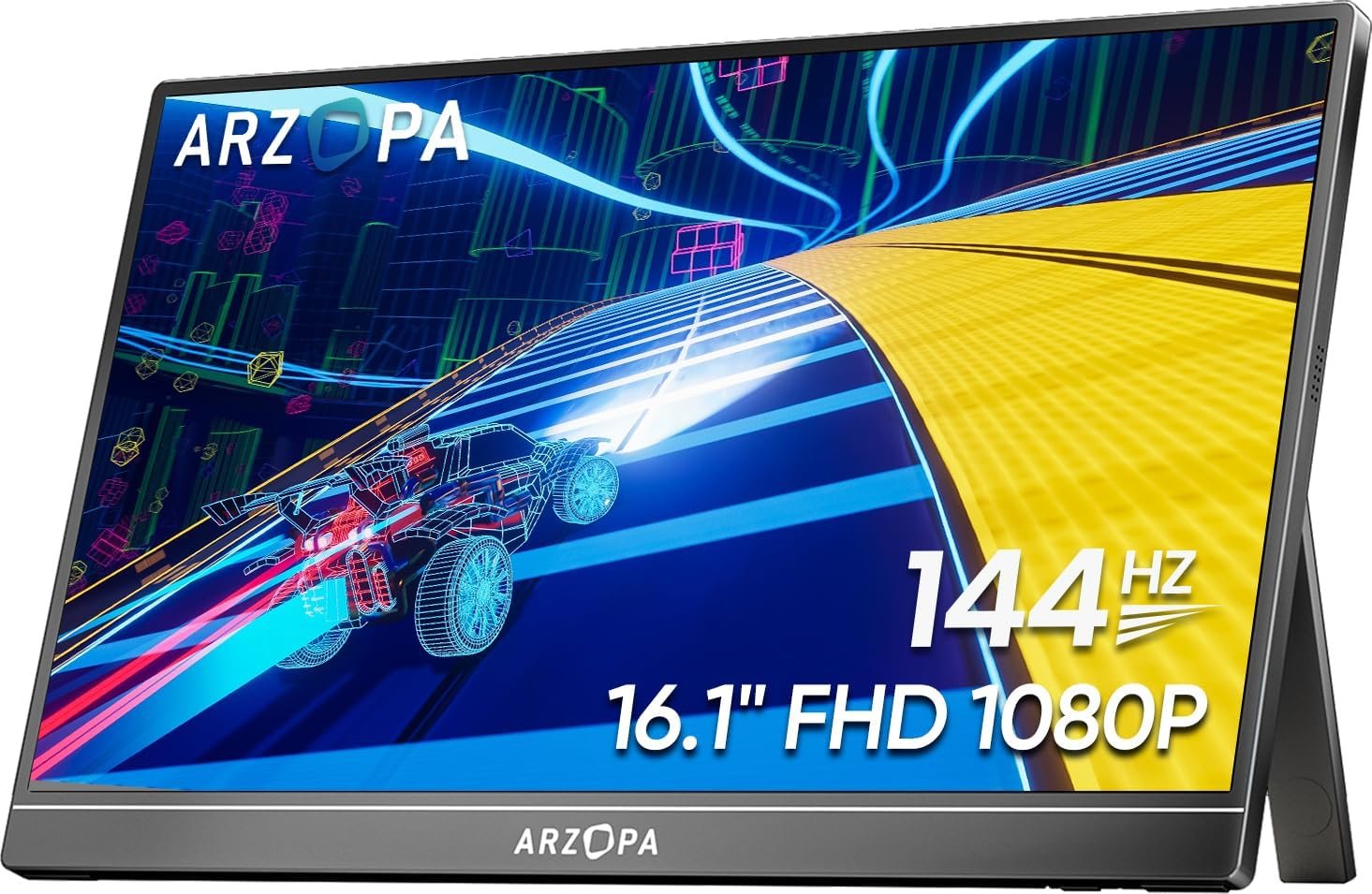 ARZOPA 16.1'' 144Hz Monitor: Ultimate Portable Gaming Upgrade! - Image 2