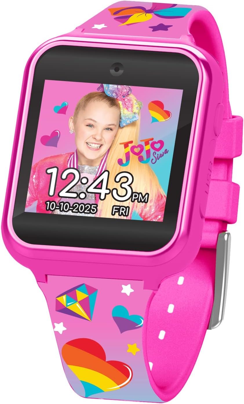 Accutime Kids JoJo Siwa Smart Watch: Fun Learning & Selfies! - Image 2